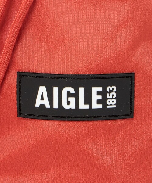 AIGLE(エーグル)の「<AIGLE>コンパクト 2WAY ドロストバッグ(ショルダーバッグ・レディース・ナチュラル/オレンジ・FREE)」の16枚目の写真
