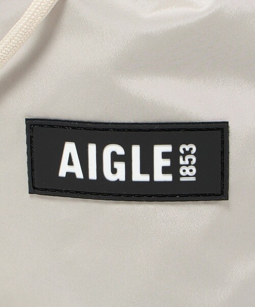 AIGLE(エーグル)の「<AIGLE>コンパクト 2WAY ドロストバッグ(ショルダーバッグ・レディース・ナチュラル/オレンジ・FREE)」の10枚目の写真