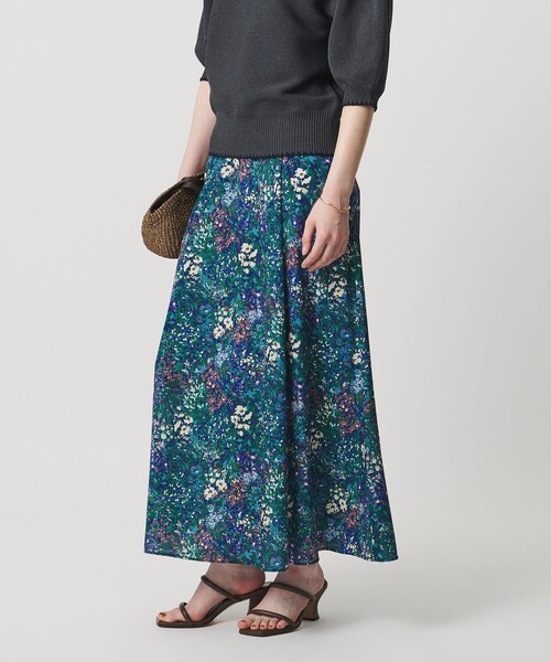 UNITED ARROWS（ユナイテッドアローズ）の「フラワー プリント スカート（スカート・レディース・その他7/その他1・38/36）」の2枚目の写真