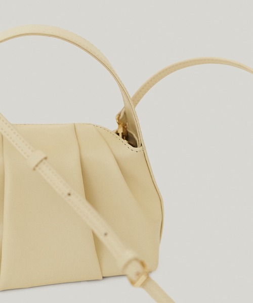Atelier de Lumen(アトリエドルメン)の「【ATELIER DE LUMEN】FANTINE BAG(ハンドバッグ・レディース・ライトイエロー/ダークブラウン/ブラウン/レッド・FREE)」の7枚目の写真