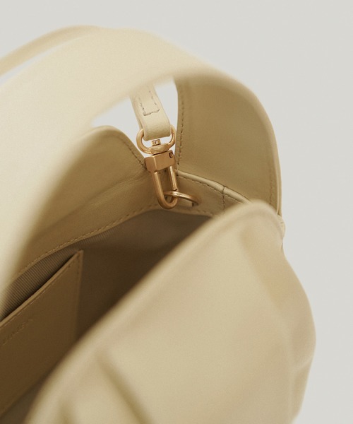 Atelier de Lumen(アトリエドルメン)の「【ATELIER DE LUMEN】FANTINE BAG(ハンドバッグ・レディース・ライトイエロー/ダークブラウン/ブラウン/レッド・FREE)」の8枚目の写真