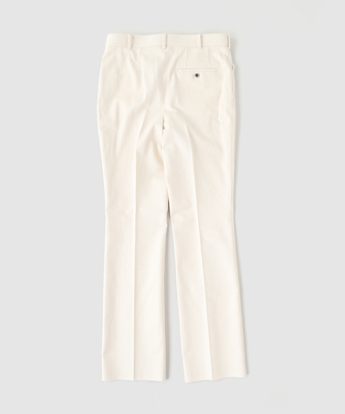 セール】Fumiya Hirano(フミヤヒラノ) Carnaby Ecru Trousers