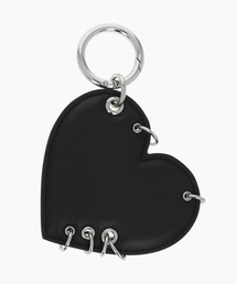 forget-me-nots（フォーゲットミーノッツ）の「HEART BLACK NAPPA KEYCHAIN 33JC03HEART1（キーホルダー）」