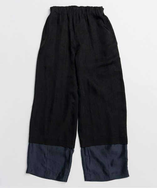 PRANK PROJECT(プランクプロジェクト)の「【2026Summer Pre-Order】ダブルレイヤーシアーパンツ / Double Layer Sheer Pants(その他パンツ・レディース・ネイビー/ベージュ/ホワイト・36/38)」の3枚目の写真