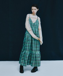 POLY TAFFETA CAMI DRESS