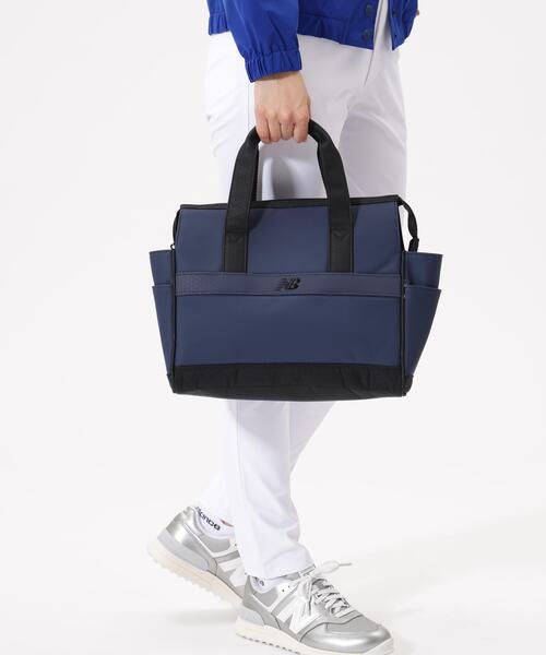 New Balance Golf(ニューバランスゴルフ)の「【new balance golf】カートバッグ (UNISEX)(トートバッグ・レディース・ネイビー/ホワイト/ブラック・フリー)」の1枚目の写真