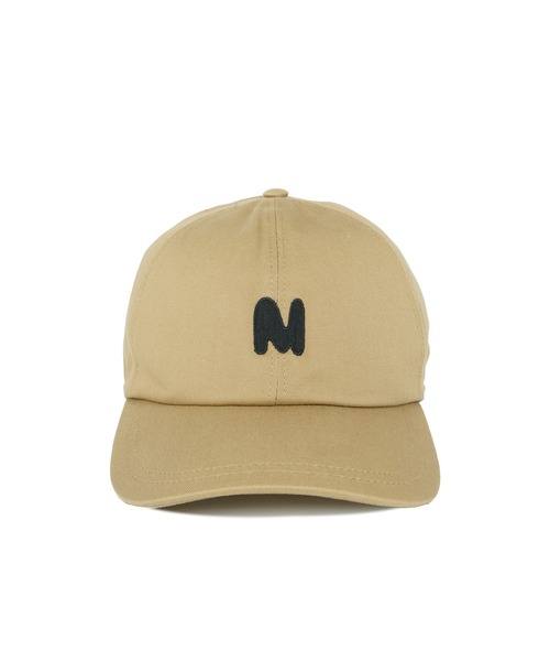 MSGM(エムエスジーエム)の「【NEW】TheMwave 刺繍ロゴ ベースボールキャップ(キャップ・メンズ・ベージュ/グリーン・FREE)」の9枚目の写真