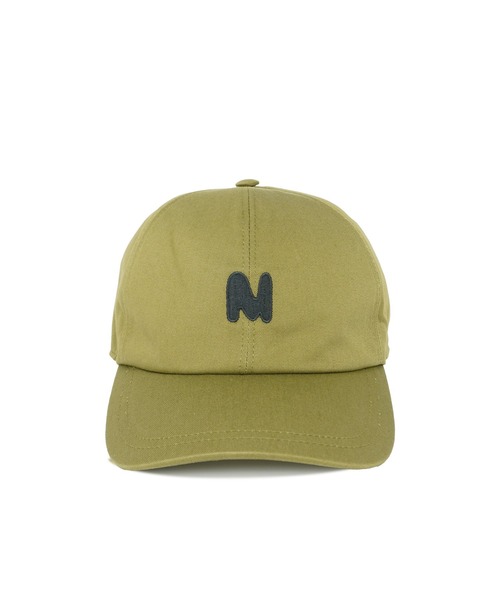 MSGM(エムエスジーエム)の「【NEW】TheMwave 刺繍ロゴ ベースボールキャップ(キャップ・メンズ・ベージュ/グリーン・FREE)」の6枚目の写真