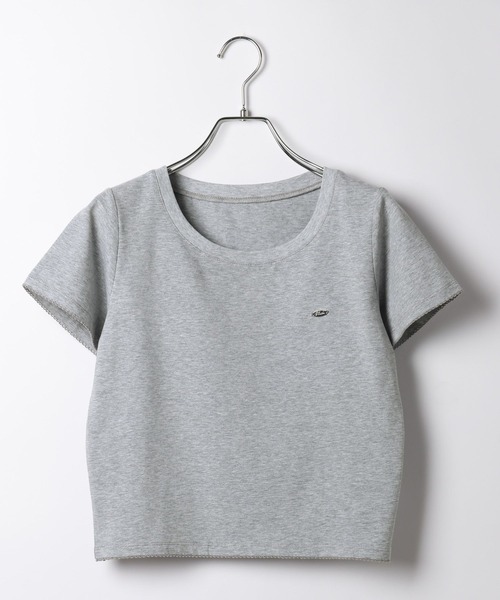 Heather(ヘザー)の「モチーフコンパクトTEE 672596(Tシャツ/カットソー・レディース・ネイビー/グレー/オフホワイト/ピンク/ホワイト系その他/ドット・FREE)」の15枚目の写真