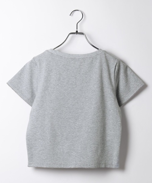 Heather(ヘザー)の「モチーフコンパクトTEE 672596(Tシャツ/カットソー・レディース・ネイビー/グレー/オフホワイト/ピンク/ホワイト系その他/ドット・FREE)」の19枚目の写真