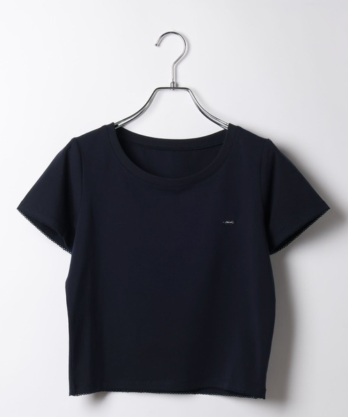 Heather(ヘザー)の「モチーフコンパクトTEE 672596(Tシャツ/カットソー・レディース・ネイビー/グレー/オフホワイト/ピンク/ホワイト系その他/ドット・FREE)」の22枚目の写真