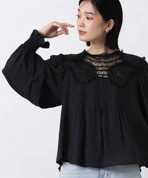 セール】ドット刺繍キャンディブラウス（シャツ/ブラウス）｜Gready