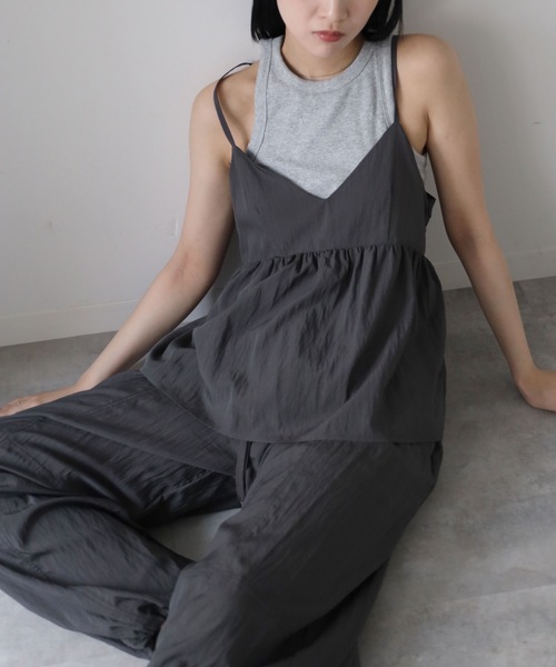 model：164cm. 着用サイズ：FREE