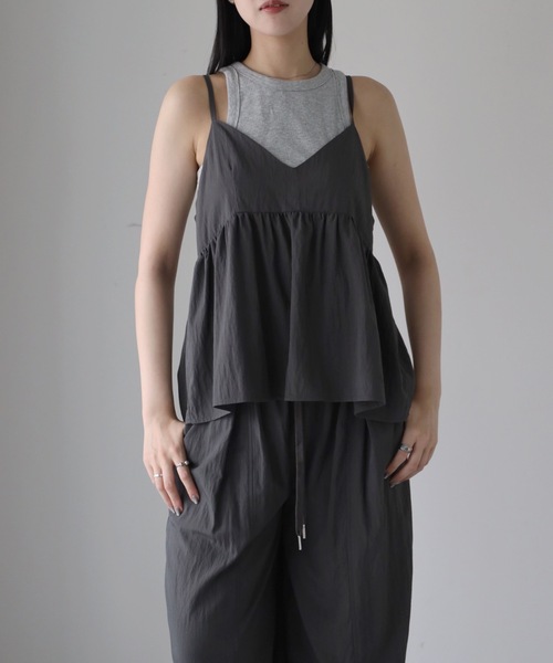 model：164cm. 着用サイズ：FREE