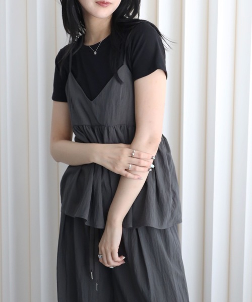 model：164cm. 着用サイズ：FREE