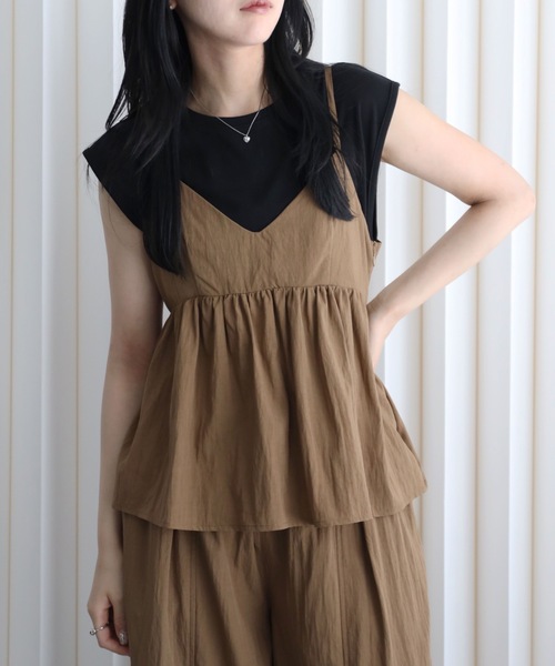 model：164cm. 着用サイズ：FREE