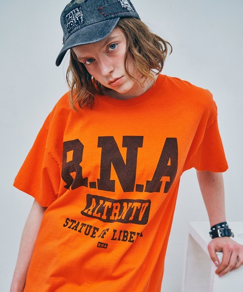 RNA(アールエヌエー)の「E5260 ハギハギデニムWASH CAP(ハット・レディース・ブルー/ブラック・FREE)」の22枚目の写真