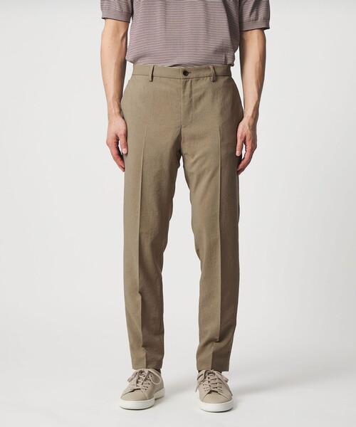 UNITED ARROWS(ユナイテッドアローズ)の「ポリエステル T&T ノープリーツ パンツ UA COZY ウォッシャブル ヨコストレッチ(スラックス・メンズ・ネイビー/ベージュ・XXXL/L/M/XXL/XL/S)」の5枚目の写真