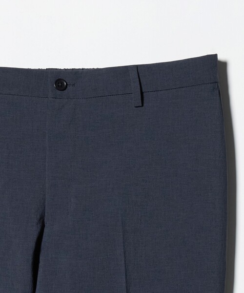 UNITED ARROWS(ユナイテッドアローズ)の「ポリエステル T&T ノープリーツ パンツ UA COZY ウォッシャブル ヨコストレッチ(スラックス・メンズ・ネイビー/ベージュ・XXXL/L/M/XXL/XL/S)」の10枚目の写真