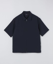SHIPS Colors:〈吸水速乾・洗濯機可能〉2WAY ストレッチ ジップ シャツ◇