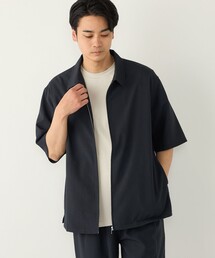 SHIPS Colors:〈吸水速乾・洗濯機可能〉2WAY ストレッチ ジップ シャツ◇