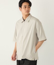 SHIPS Colors:〈吸水速乾・洗濯機可能〉2WAY ストレッチ ジップ シャツ◇