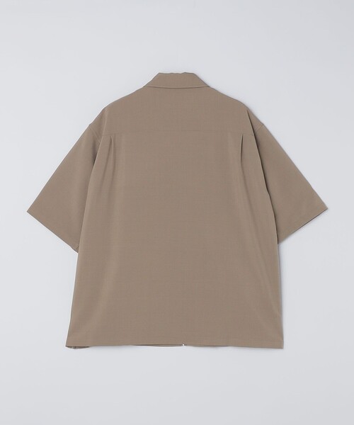 SHIPS Colors（シップス カラーズ）の「SHIPS Colors:〈吸水速乾・洗濯機可能〉2WAY ストレッチ ジップ シャツ◇（シャツ/ブラウス・メンズ・ネイビー/ベージュ/ライトグレー/ブラック/ダークブルー・X-LARGE/LARGE/MEDIUM）」の10枚目の写真