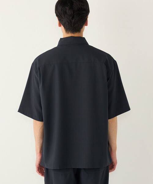 SHIPS Colors（シップス カラーズ）の「SHIPS Colors:〈吸水速乾・洗濯機可能〉2WAY ストレッチ ジップ シャツ◇（シャツ/ブラウス・メンズ・ネイビー/ベージュ/ライトグレー/ブラック/ダークブルー・X-LARGE/LARGE/MEDIUM）」の22枚目の写真