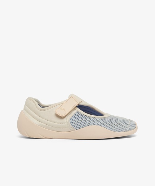 LACOSTE(ラコステ)の「レディース LOW MYSTERE 1263 SFA / バレエシューズ メッシュスニーカー(スニーカー・レディース・オフホワイト・25.5cm/24.5cm/24.0cm/23.5cm/23.0cm/22.5cm)」の4枚目の写真