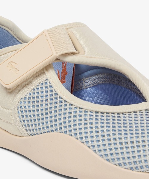 LACOSTE(ラコステ)の「レディース LOW MYSTERE 1263 SFA / バレエシューズ メッシュスニーカー(スニーカー・レディース・オフホワイト・25.5cm/24.5cm/24.0cm/23.5cm/23.0cm/22.5cm)」の8枚目の写真
