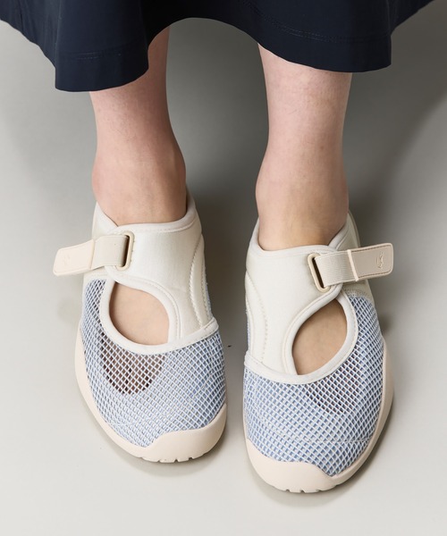 LACOSTE(ラコステ)の「レディース LOW MYSTERE 1263 SFA / バレエシューズ メッシュスニーカー(スニーカー・レディース・オフホワイト・25.5cm/24.5cm/24.0cm/23.5cm/23.0cm/22.5cm)」の17枚目の写真
