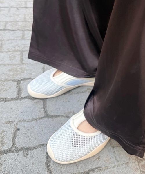 LACOSTE(ラコステ)の「レディース LOW MYSTERE 1263 SFA / バレエシューズ メッシュスニーカー(スニーカー・レディース・オフホワイト・25.5cm/24.5cm/24.0cm/23.5cm/23.0cm/22.5cm)」の13枚目の写真