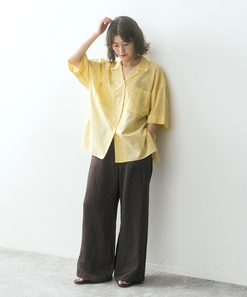 Spick & Span（スピックアンドスパン）の「SHEN TANAKA*S ファティーグパンツ（カーゴパンツ・レディース・ネイビー/ブラウン系その他・36/38）」の16枚目の写真
