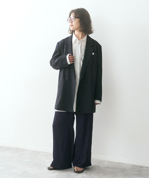 Spick & Span（スピックアンドスパン）の「SHEN TANAKA*S ファティーグパンツ（カーゴパンツ・レディース・ネイビー/ブラウン系その他・36/38）」の17枚目の写真