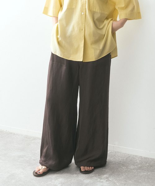 Spick & Span（スピックアンドスパン）の「SHEN TANAKA*S ファティーグパンツ（カーゴパンツ・レディース・ネイビー/ブラウン系その他・36/38）」の19枚目の写真
