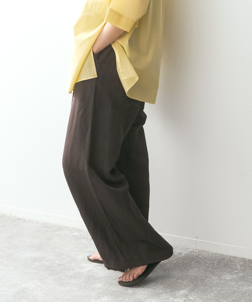 Spick & Span（スピックアンドスパン）の「SHEN TANAKA*S ファティーグパンツ（カーゴパンツ・レディース・ネイビー/ブラウン系その他・36/38）」の20枚目の写真