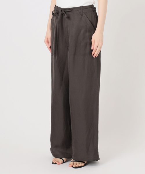 Spick & Span（スピックアンドスパン）の「SHEN TANAKA*S ファティーグパンツ（カーゴパンツ・レディース・ネイビー/ブラウン系その他・36/38）」の15枚目の写真