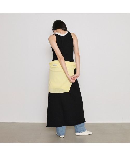 COMMON+HAUS(コモンハウス)の「テクスチャ―マキシニットワンピース(ワンピース・レディース・ブラック/ブルー/キナリ・FREE)」の12枚目の写真