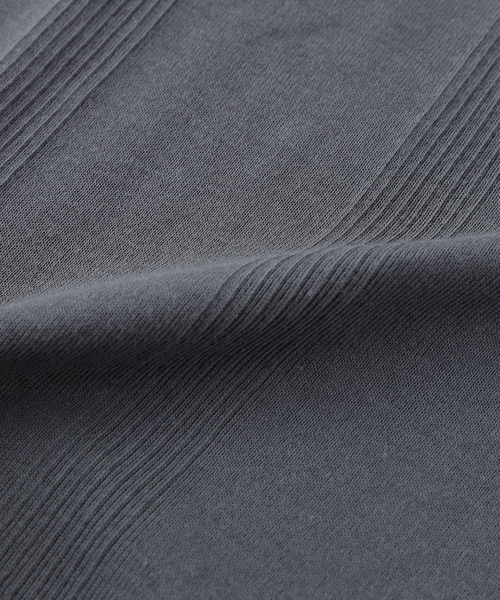 MILLER(ミラー)の「Miller / ミラー Panel Ribbed Tanktop(Tシャツ/カットソー・メンズ・ホワイト/チャコールグレー/ブラック/ブラック系その他・LARGE/X-LARGE)」の6枚目の写真