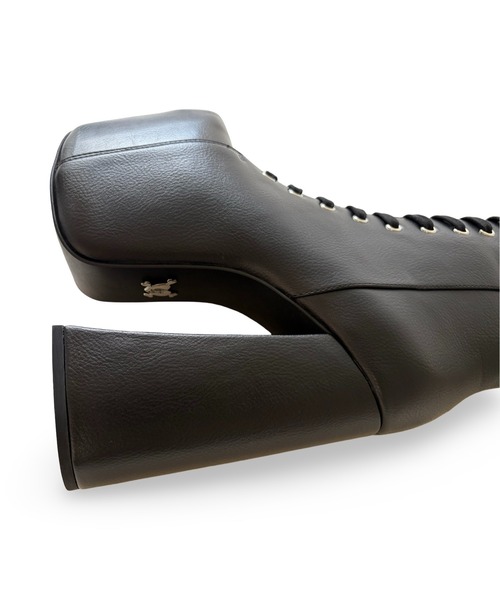 CHEMBER（チェンバー）ストレッチブーツ　37サイズ　ブラック レースアップ 厚底ロングブーツ Charla Tedrick│Jeffrey Campbell