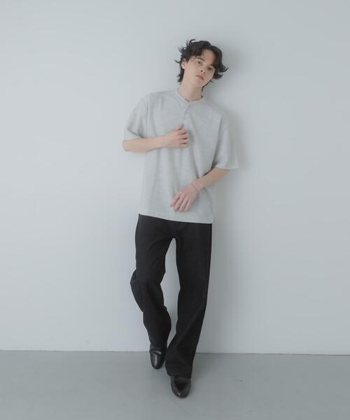 SENSE OF PLACE by URBAN RESEARCH(センスオブプレイスバイアーバンリサーチ)の「ストレートデニムパンツ(デニムパンツ・メンズ・インディゴブルー/ブラック・SMALL/MEDIUM/LARGE)」の9枚目の写真