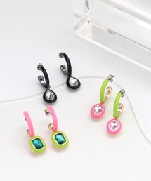 バイカラービジュピアス