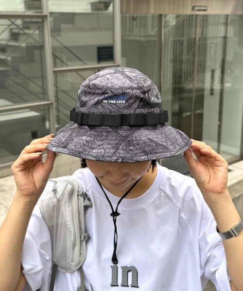 Franklin Climbing（フランクリンクライミング）の「【Franklin Climbing/フランクリンクライミング】撥水ミリタリーハット（ハット・レディース・ブラック/ネイビー・ONE SIZE）」の2枚目の写真
