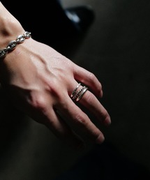 XOLO（ショロ）の「【WEB先行予約】[XOLO JEWELRY/ショロジュエリー] TRIPLE シルバーリング（リング）」