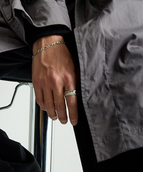XOLO（ショロ）の「[XOLO JEWELRY/ショロジュエリー] TRIPLE シルバーリング（リング・メンズ・シルバー・L）」の7枚目の写真