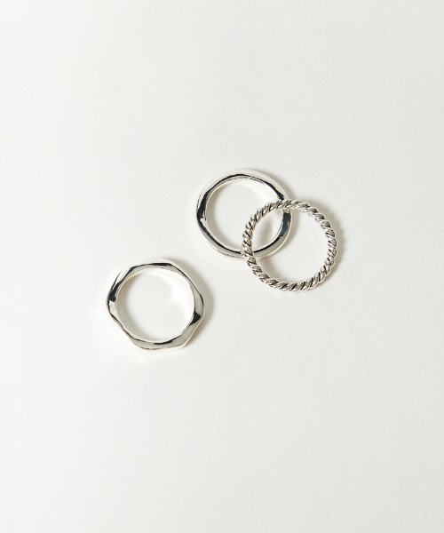 XOLO（ショロ）の「[XOLO JEWELRY/ショロジュエリー] TRIPLE シルバーリング（リング・メンズ・シルバー・L）」の14枚目の写真