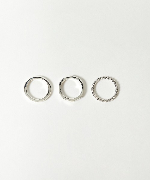 XOLO（ショロ）の「[XOLO JEWELRY/ショロジュエリー] TRIPLE シルバーリング（リング・メンズ・シルバー・L）」の15枚目の写真