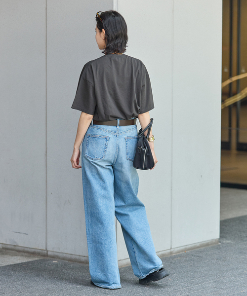 TICCA(ティッカ)の「別注【TICCA / ティッカ】Perennial TEE(Tシャツ/カットソー・レディース・ブラウン/ホワイト・FREE)」の7枚目の写真