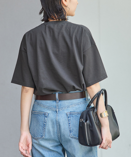 TICCA(ティッカ)の「別注【TICCA / ティッカ】Perennial TEE(Tシャツ/カットソー・レディース・ブラウン/ホワイト・FREE)」の8枚目の写真