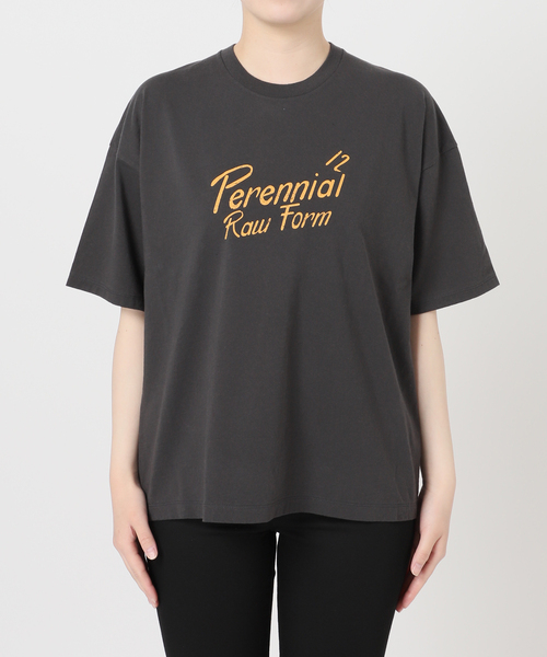TICCA(ティッカ)の「別注【TICCA / ティッカ】Perennial TEE(Tシャツ/カットソー・レディース・ブラウン/ホワイト・FREE)」の10枚目の写真